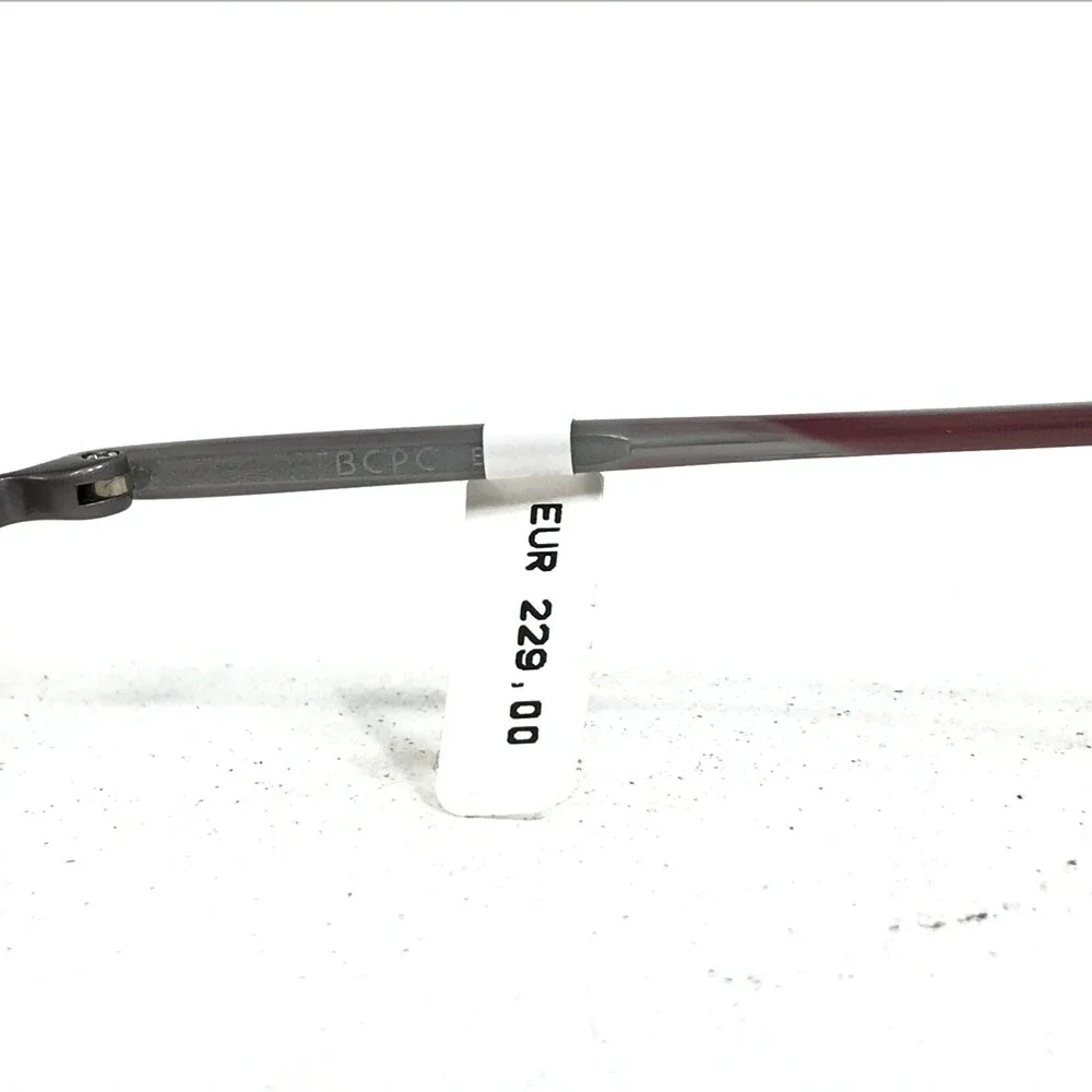 BCPC BP-179 COL.19 Eyeglasses Frames Gray Purple Round Oval Half Rim 48-18-132
